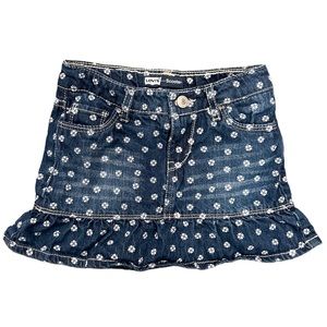 Levi’s floral scooter skirt